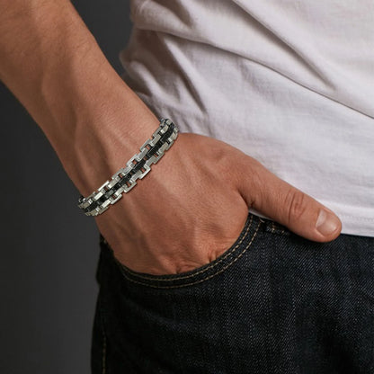 Stainless steel bracelet for men