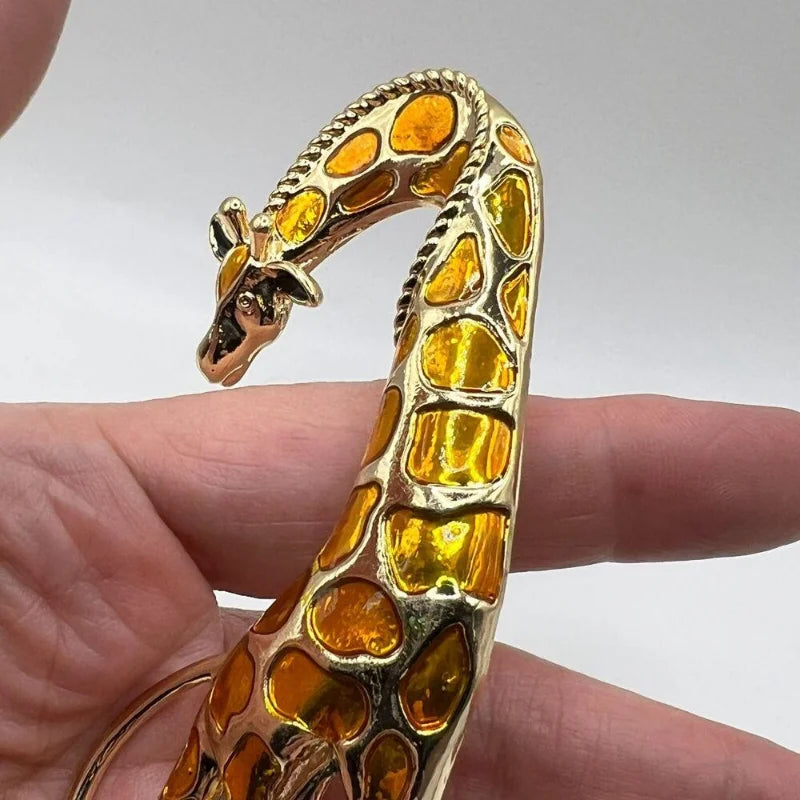 Giraffe brooch