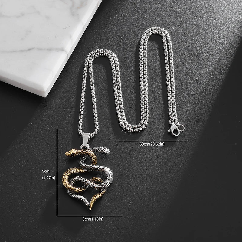 Snake pendant