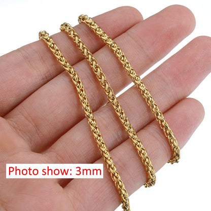 Chains for jewelry making