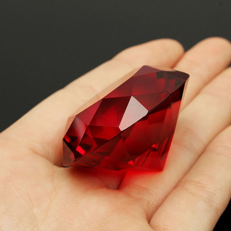 Red color stone jewelry