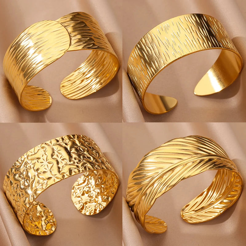 Chunky bracelet gold