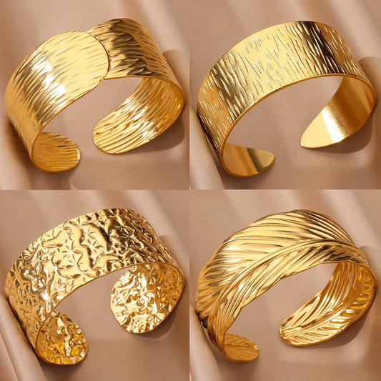 Chunky bracelet gold