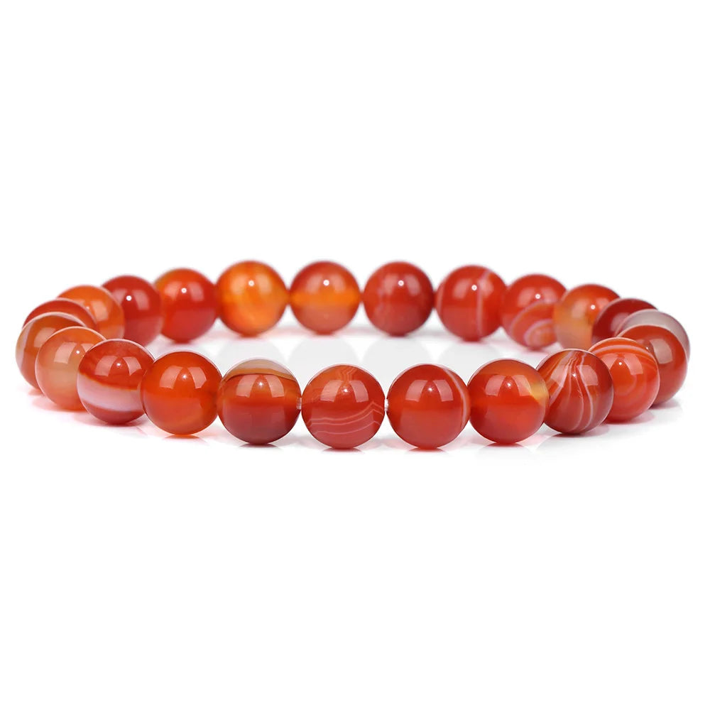 Mens red bracelet