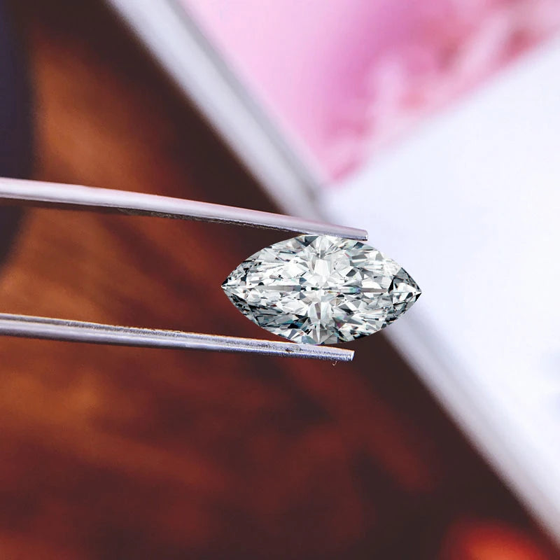 Marquise moissanite