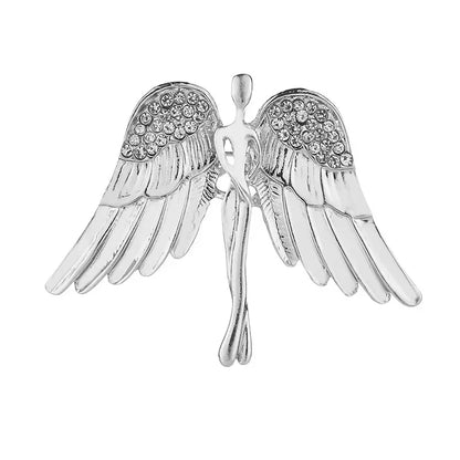 Angel brooch pin