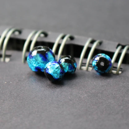 Firefly glass beads