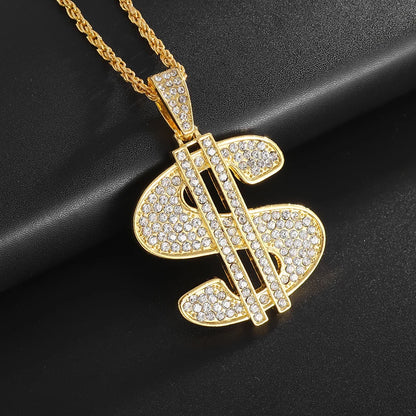 Dollar sign necklace