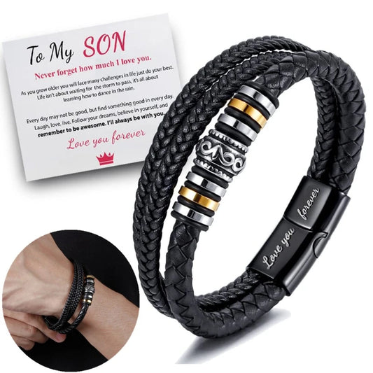 To my son bracelet