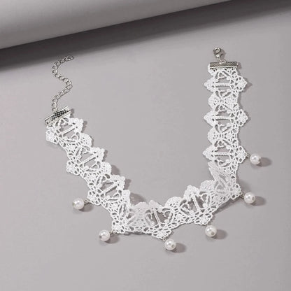 Bridal choker necklace