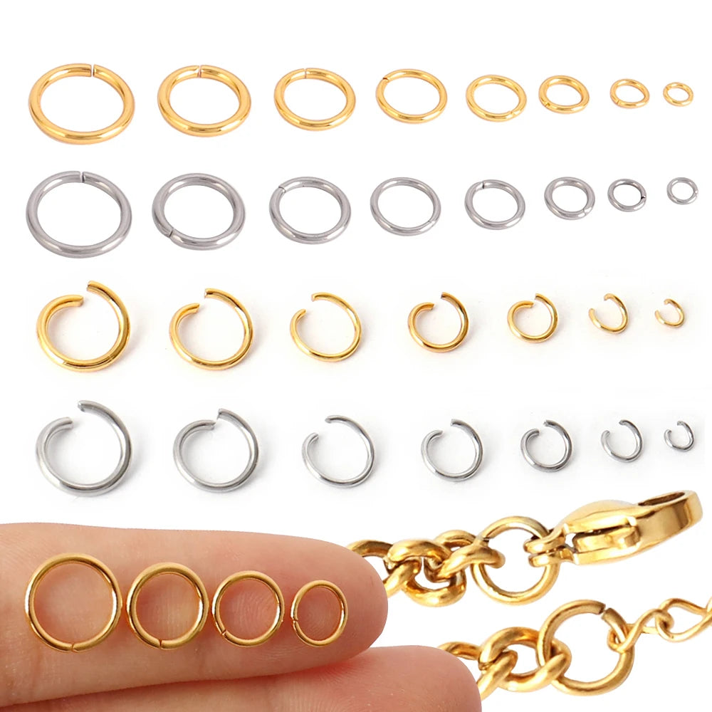 Jump rings for jewelry