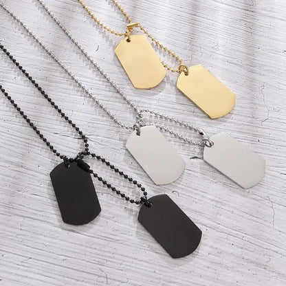 Military necklace