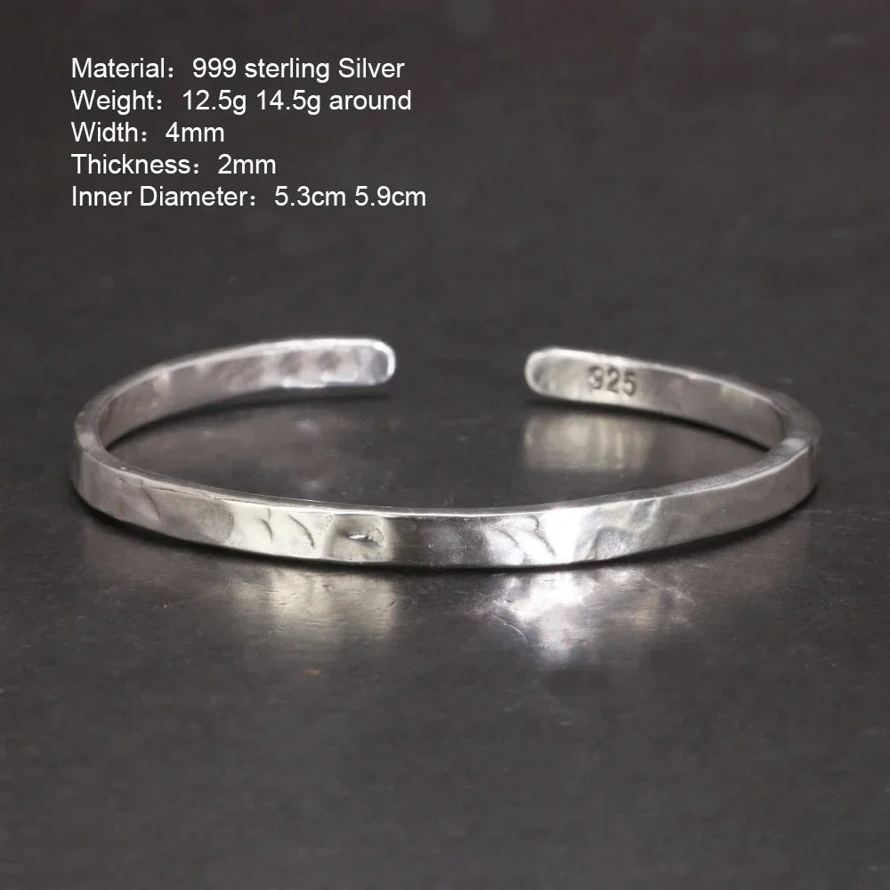 Bracelet silver cuff