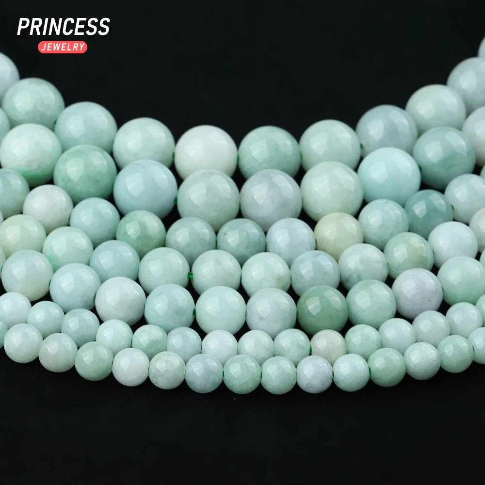 Jadeite beads