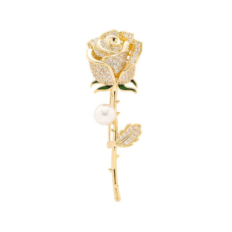 Brooch rose