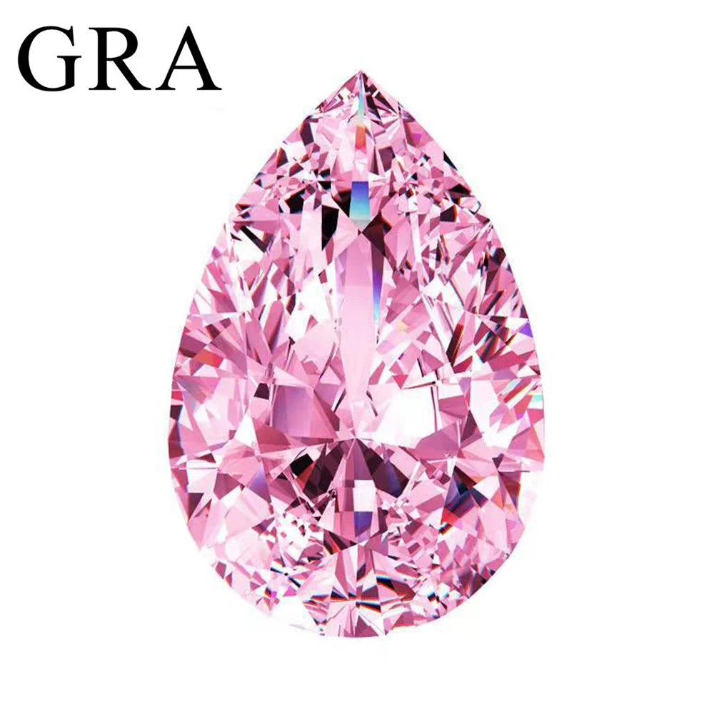 Moissanite pink