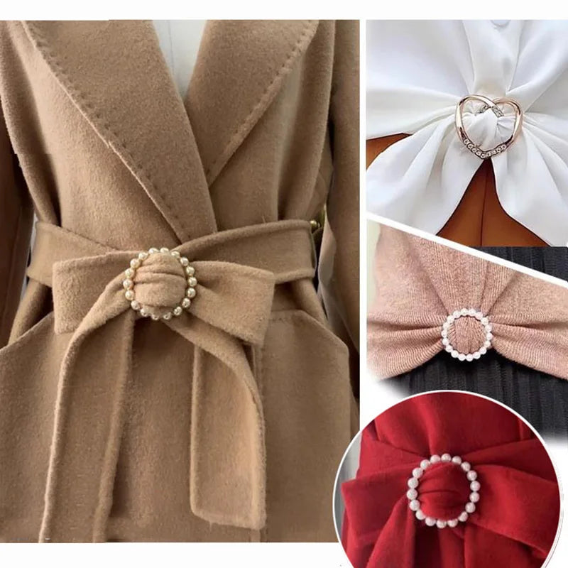 Cloth brooches