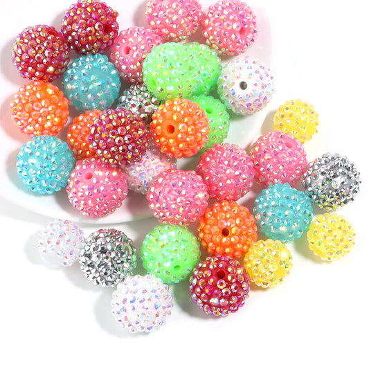 Disco ball beads