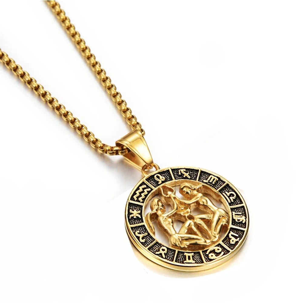 Cancer astrology necklace