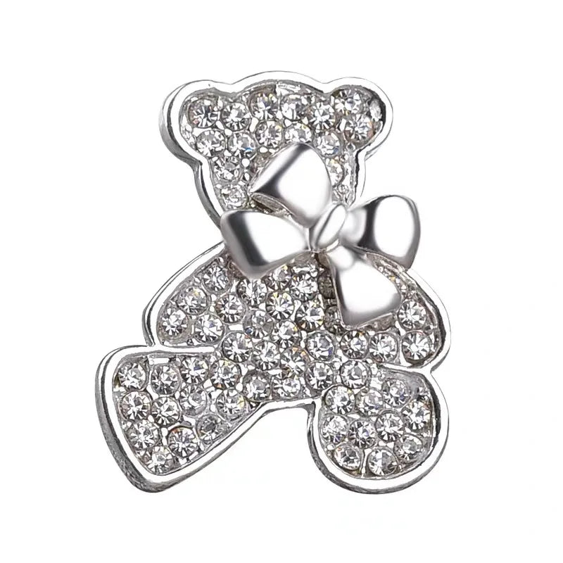 Teddy bear brooch