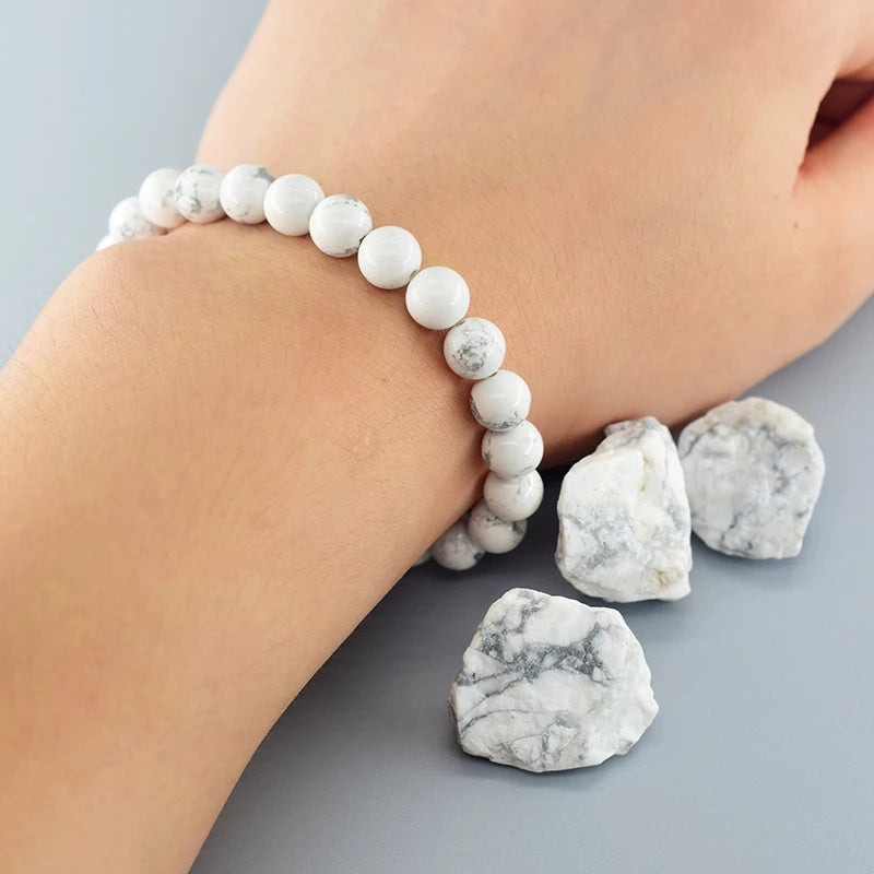 Howlite bracelet