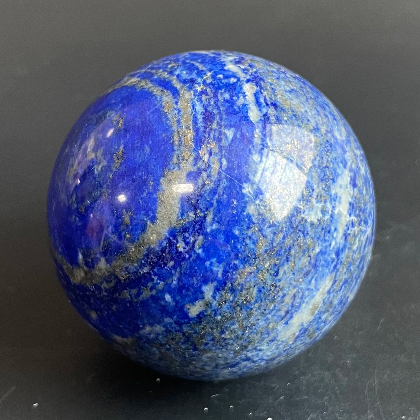 Blue lapis gemstone