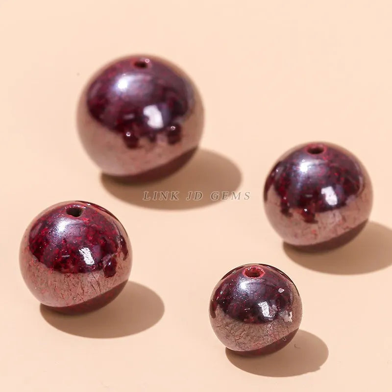 Cinnabar beads