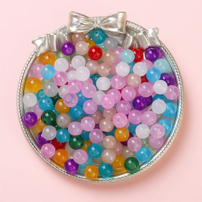 Round glass beads