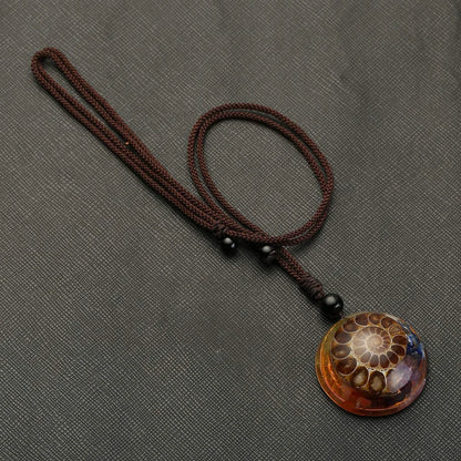 Ammonite necklace