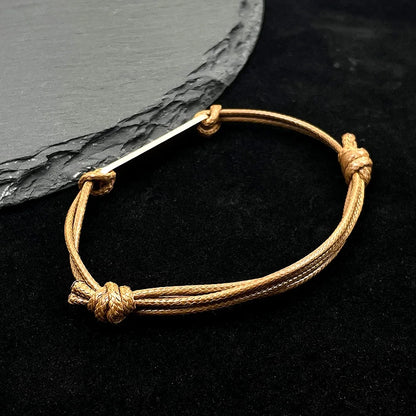 Female leather bracelet