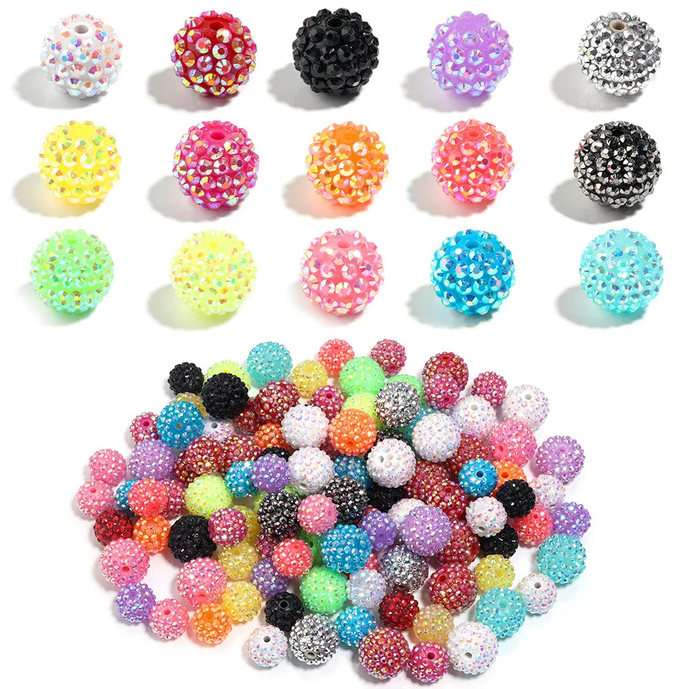 Disco ball beads