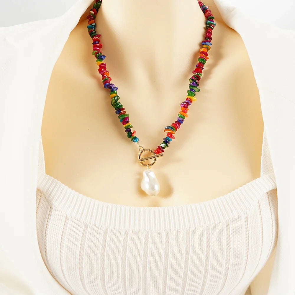 Multicolor necklace