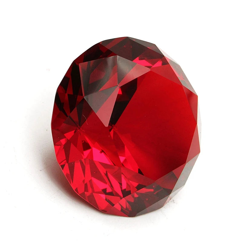 Red color stone jewelry