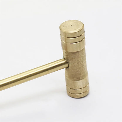 Small brass hammer