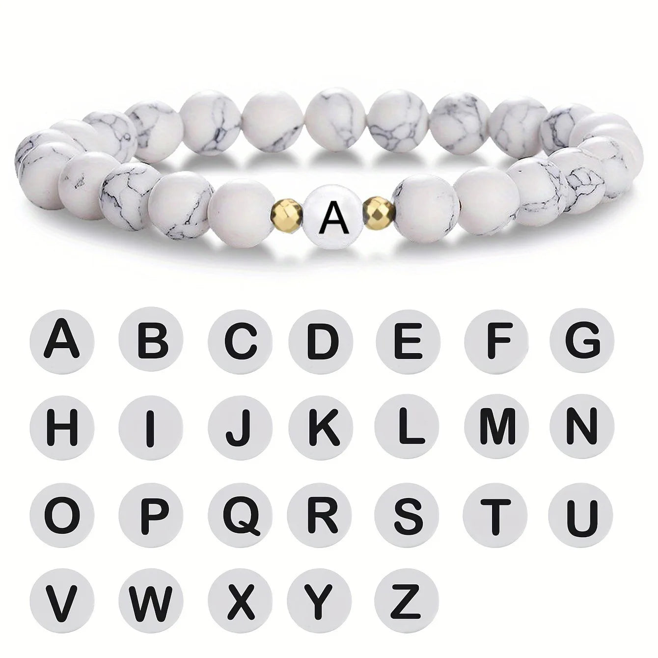 Bracelet with initial