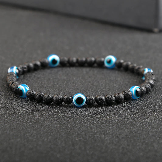 Evil eye beaded bracelet