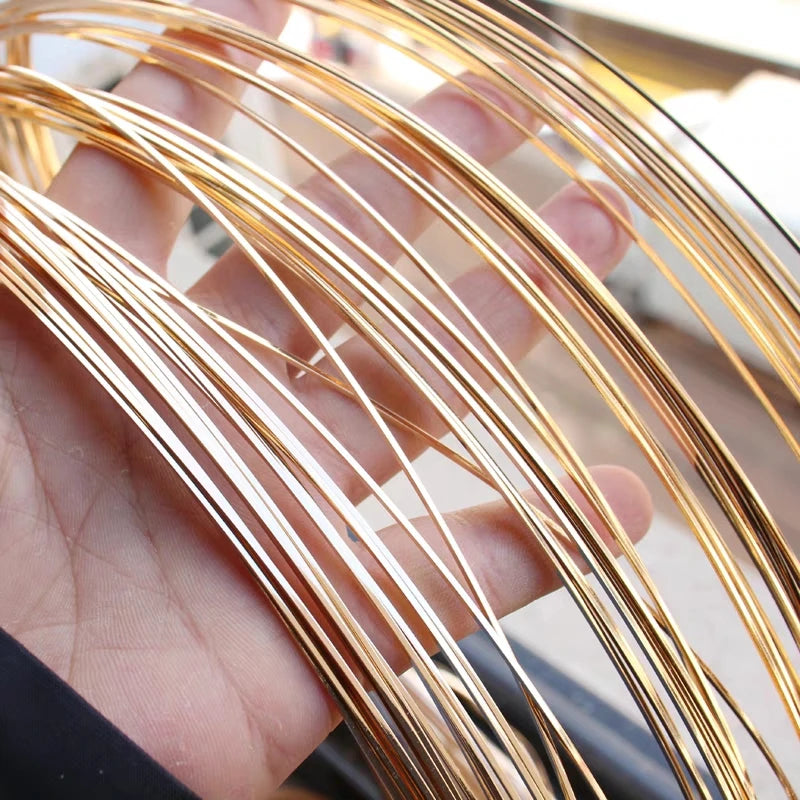 Gold wire for making jewelry