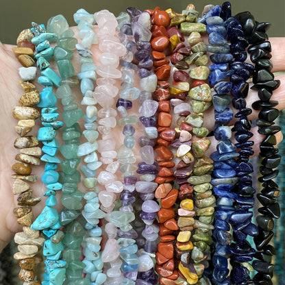 Gemstone beads for jewelry making