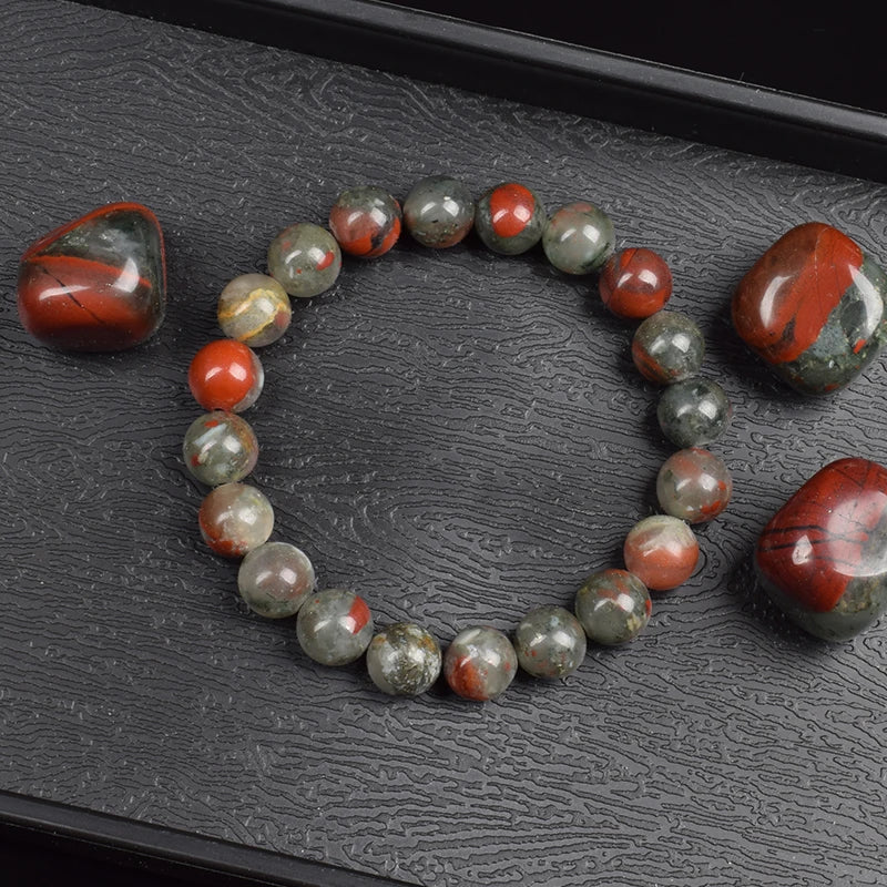 Bloodstone bracelet