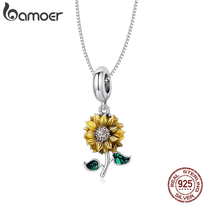 Sunflower pendant