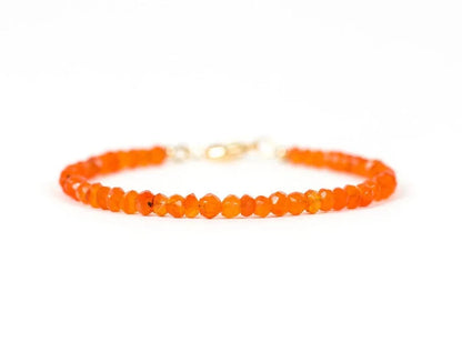 Orange bracelet