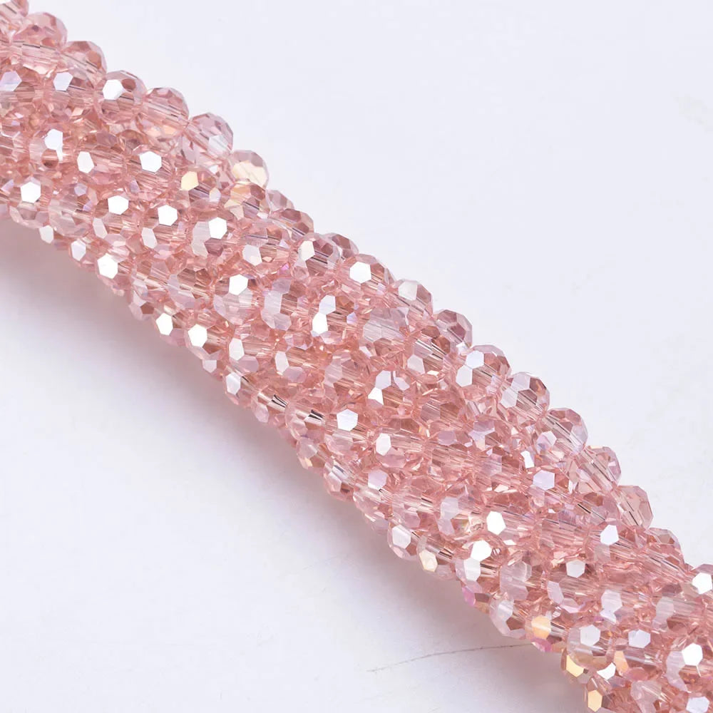 Glass crystal beads