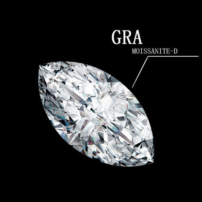 Marquise moissanite