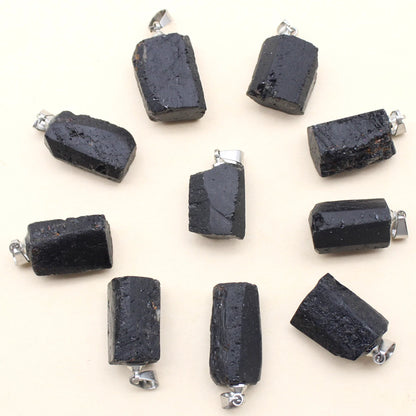 Black tourmaline pendant