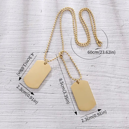 Military necklace