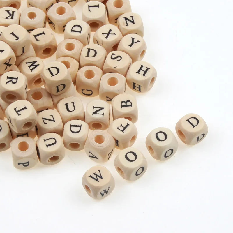 Alphabet beads