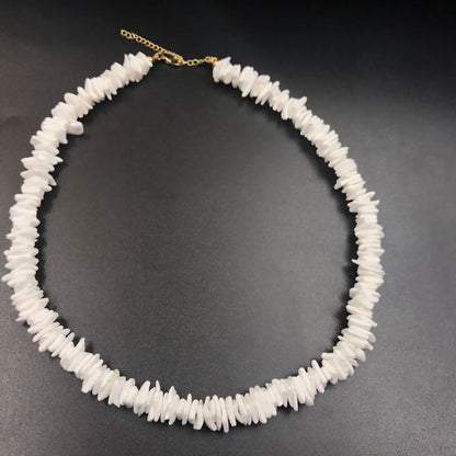 Men's puka shell necklace