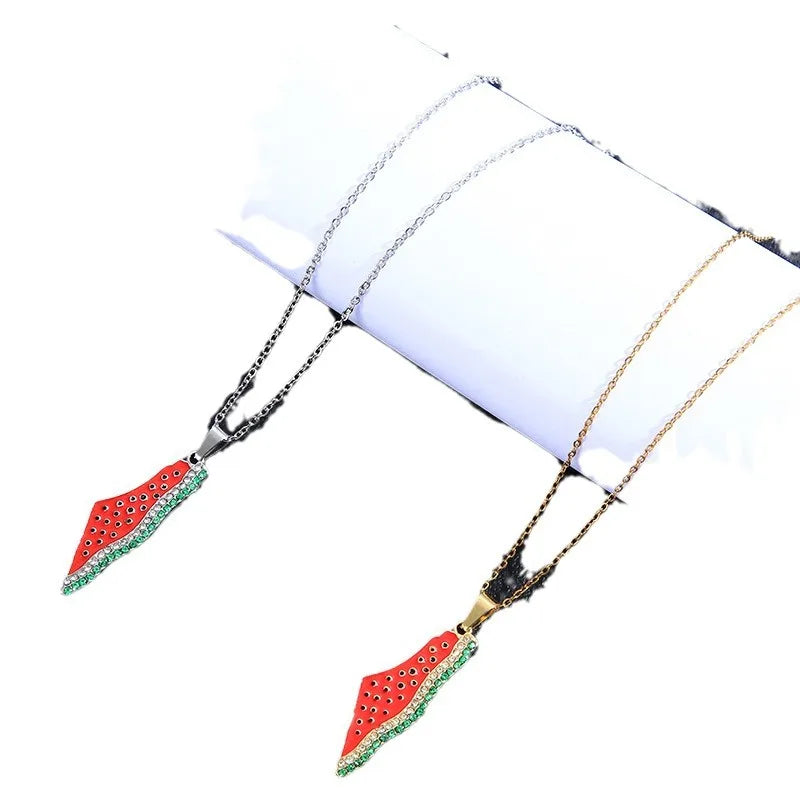 Watermelon necklace