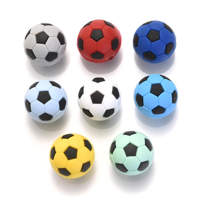 Silicone beads soccer