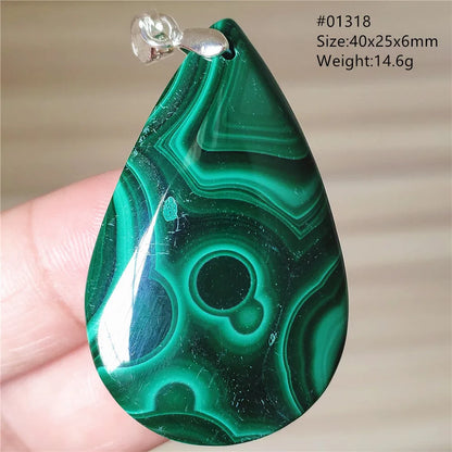 Malachite pendant